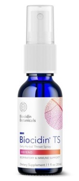 Biocidin TS Herbal Throat Spray, 1 fl oz