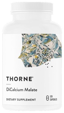 Calcium (formerly DiCalcium Malate) by Thorne, 120 Capsules