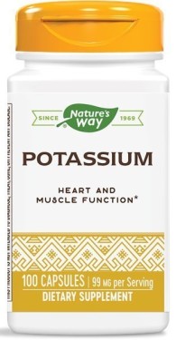 Potassium 100 Capsules by Nature's Way