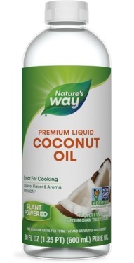 Liquid Coconut Oil, 20 oz by Nature's Way