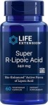 Super R-Lipoic Acid 240 mg, 60 Capsules by Life Extension