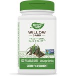 Willow Bark - 680 mg, 100 caps by Nature's Way