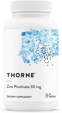 Zinc Picolinate 30 mg 60 Capsules by Thorne Research